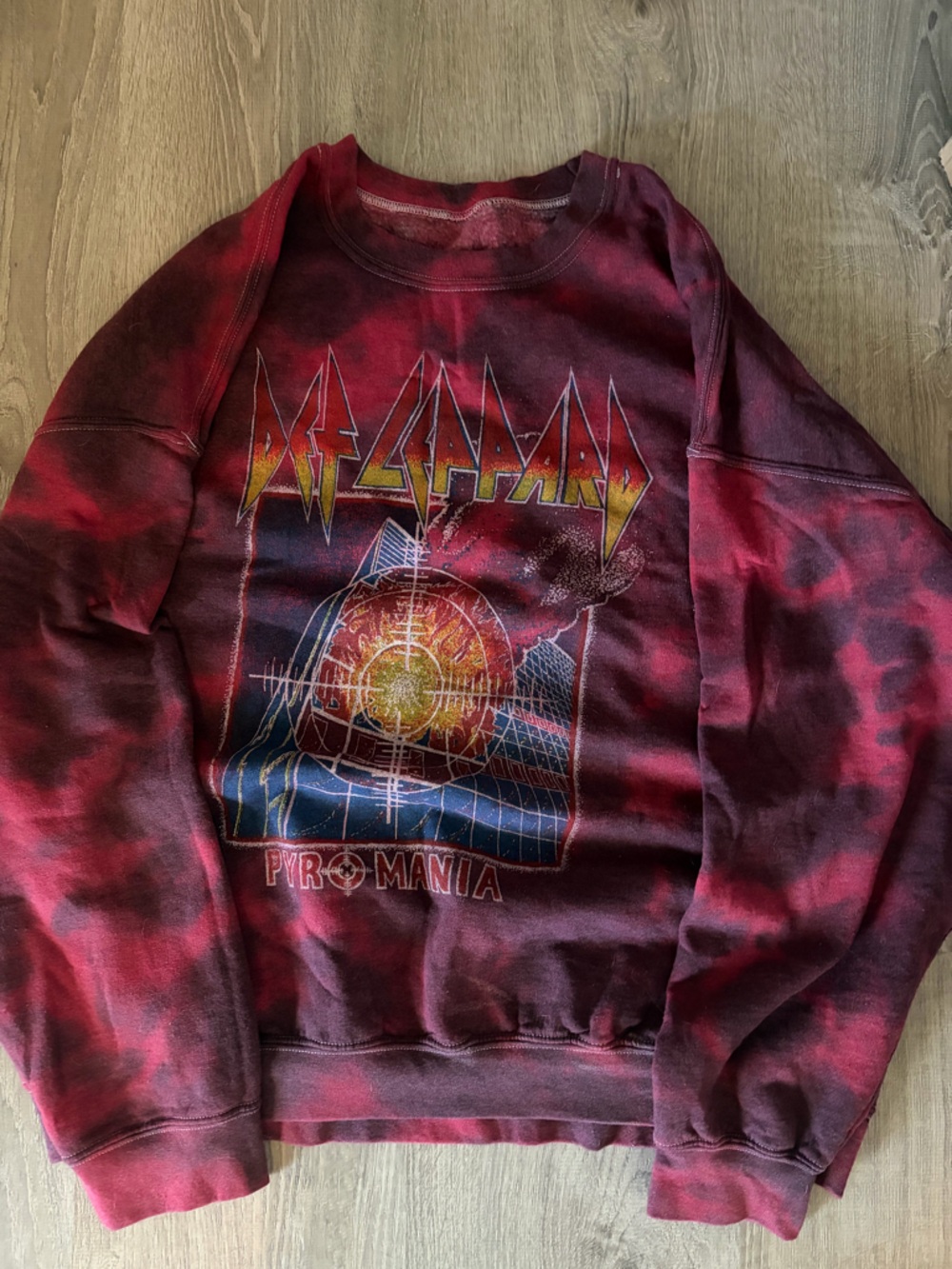 Def Leppard Oversized Sweatshirt